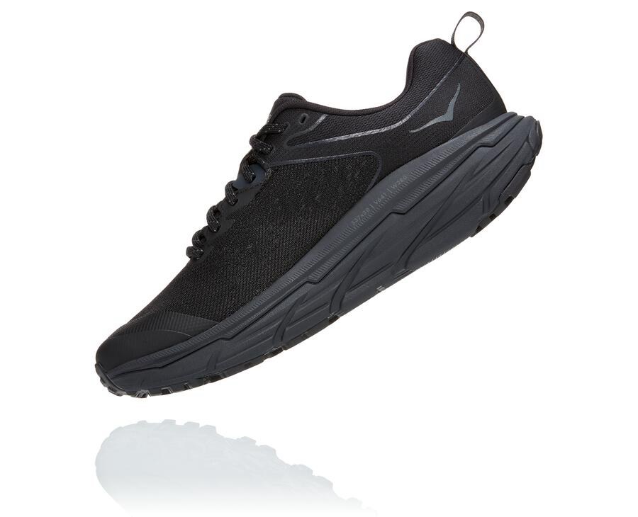 Zapatillas Trail Hoka One One Hombre - Challenger Atr 6 - Negras - QGU520346